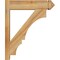 Ekena Millwork Balboa Rough Sawn Arts and Crafts Outlooker, Western Red Cedar, 6"W x 22"D x 26"H OUT06X22X26BOA03RWR - alternate 3